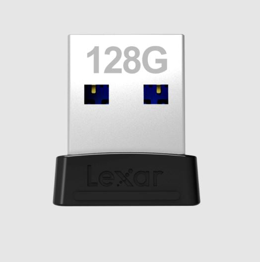 Lexar S47 128GB JumpDrive® Plug n Stay USB 3.1 Flash Drive, up to 250MB/s read