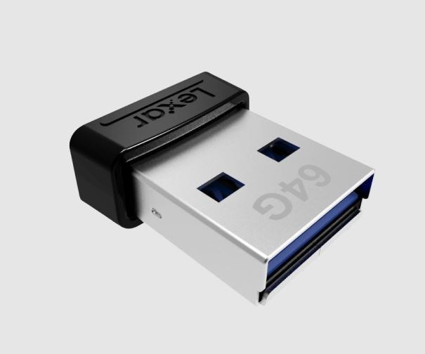 Lexar S47 64GB JumpDrive® Plug n Stay USB 3.1 Flash Drive, up to 250MB/s read A