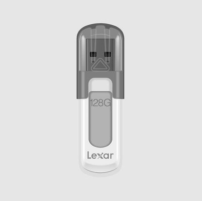 Lexar V100 128GB JumpDrive® USB3.0 Flash Drivee, up to 100MB/s read allows you