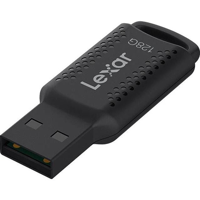 Lexar V400 128GB JumpDrive® USB3.0 Flash Drive, up to 100MB/s read, Black,Secur