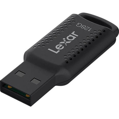 Lexar V400 128GB JumpDrive® USB3.0 Flash Drive, up to 100MB/s read, Black,Secur