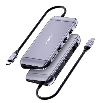 mbeat®  Elite X11 Dual Display Docking Station - 2x 4K HDMI, 1xUSB-C Power Deli