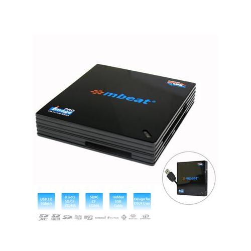 mbeat® USB 3.0 Super Speed Multiple Card Reader - 2x SD and 2x Micro SD/Compati