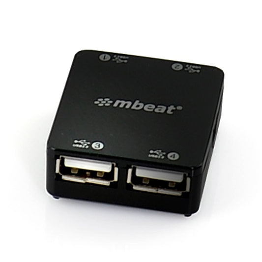 (LS)mbeat® 4 Port USB 2.0 Hub - USB 2.0 Plug and Play/ High Speed Interface/ Ideal for Notbook/PC/MAC users USB 2.0 Speed up to 480Mbps (EOL)