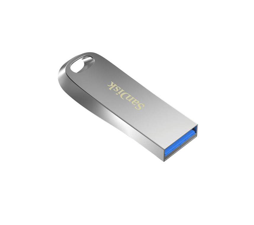 SanDisk 64GB Ultra Luxe USB3.1 Flash Drive Memory Stick USB Type-A 150MB/s capless sliver 5 Years Limited Warranty