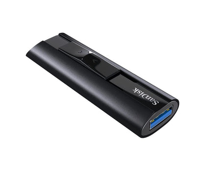 SanDisk 128GB Extreme Pro USB3.1 Solid State Flash Drive CZ880 Black 420MB/s Lif