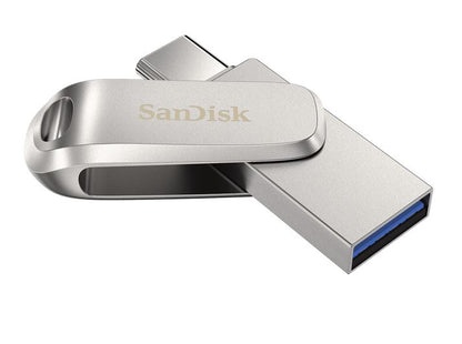 SanDisk 512GB Ultra Dual Drive Luxe USB-C & USB-A Flash Drive Memory Stick 150MB