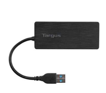 Targus 4-Port Smart USB 3.0 Hub — Self-Powered, 10x Faster Transfer Speed