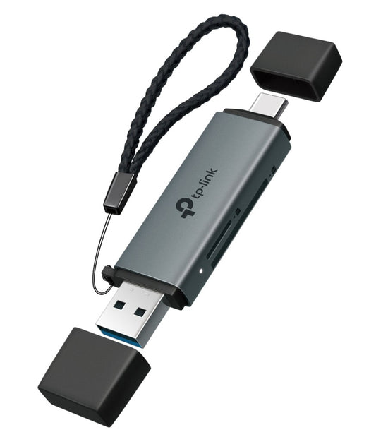 TP-Link UA430D USB 3.0 Type-C&A to SD & microSD 3.0 Card Reader