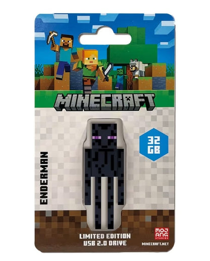 Verbatim Minecraft Collector s Edition USB Flash Drive - 32GB - Enderman Retail