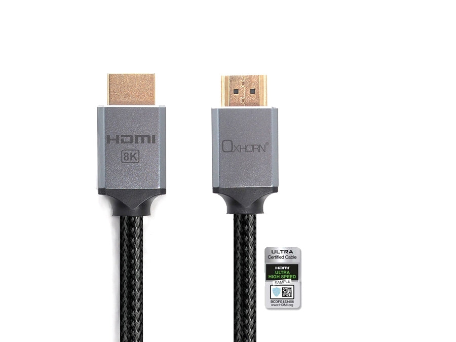 Oxhorn 8K HDMI 2.1a Cable — 1M