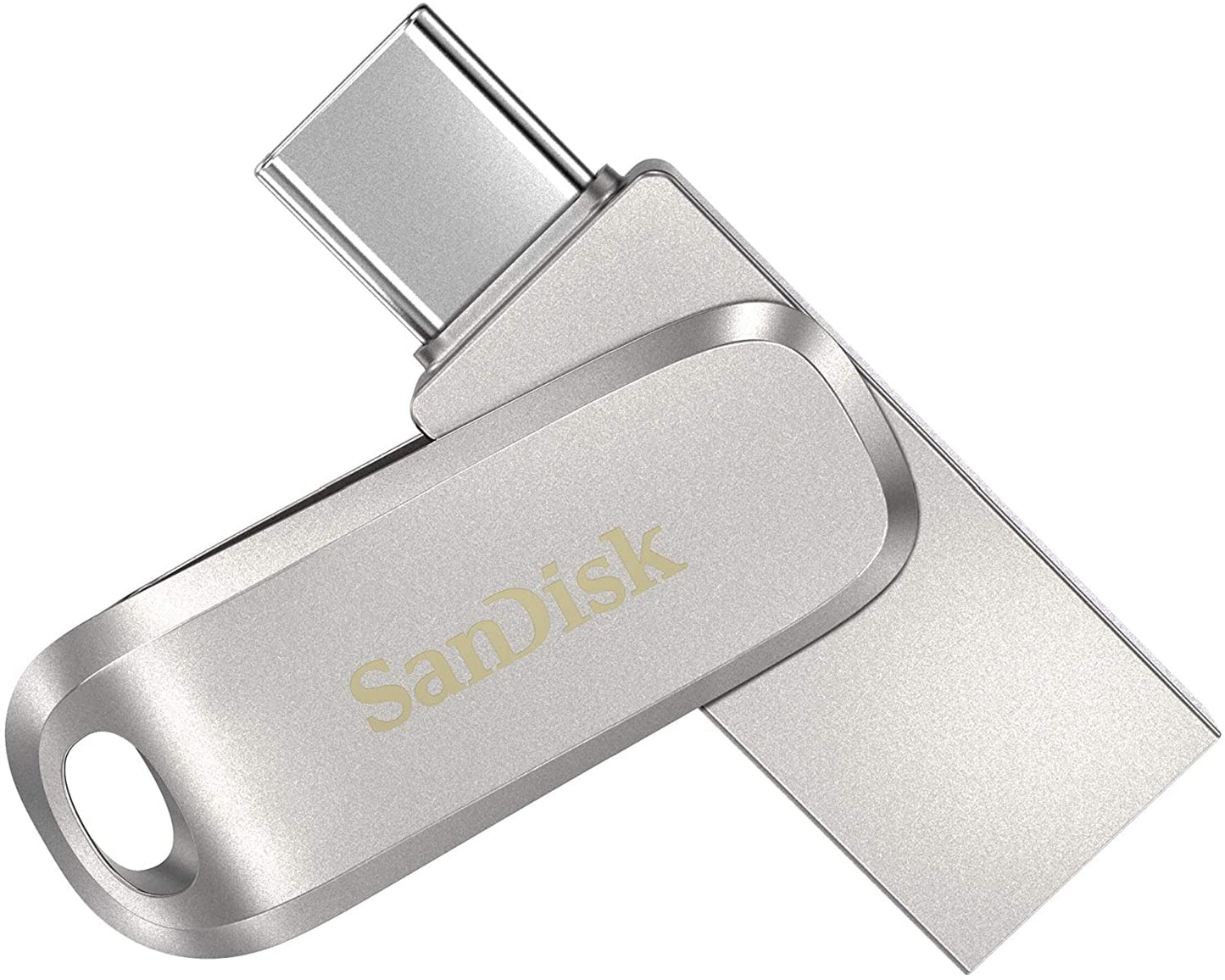 SanDisk Ultra Dual Drive Luxe 512GB USB-C & USB-A Flash Drive — 150MB/s (SDDDC4-512G-G46)
