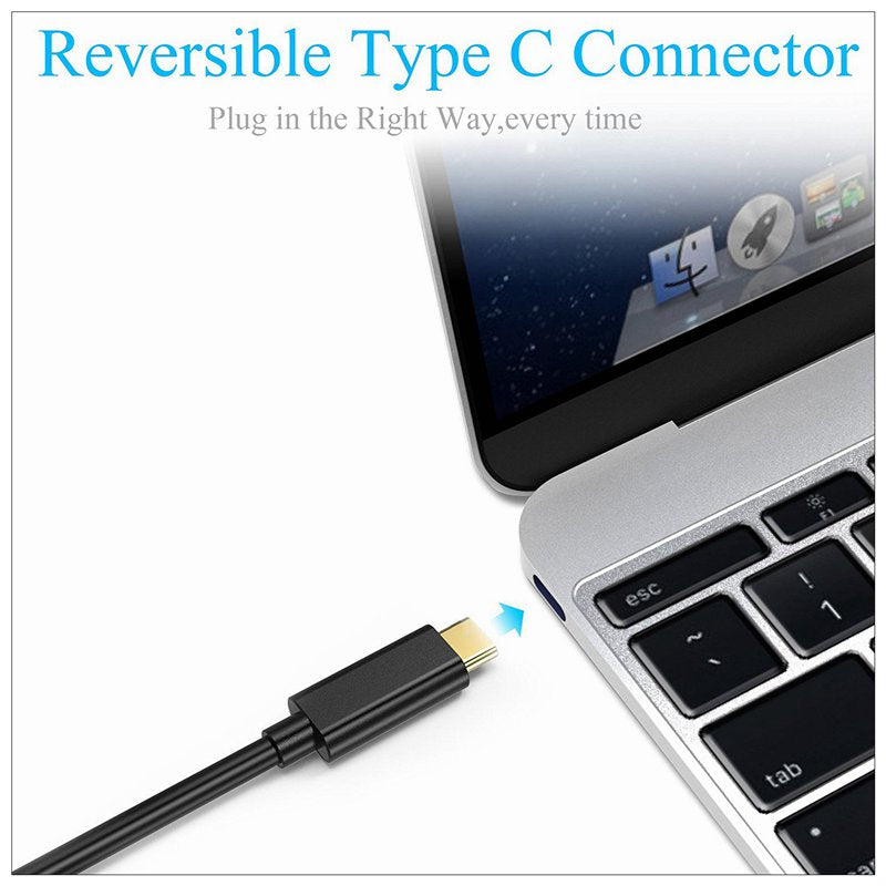 USB-C / Thunderbolt 3 to HDMI Cable — Male to Male | 1.8M