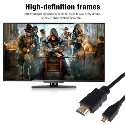 Full HD 1080p Micro HDMI Cable for Xiaomi Yi Action Camera — 1.5M