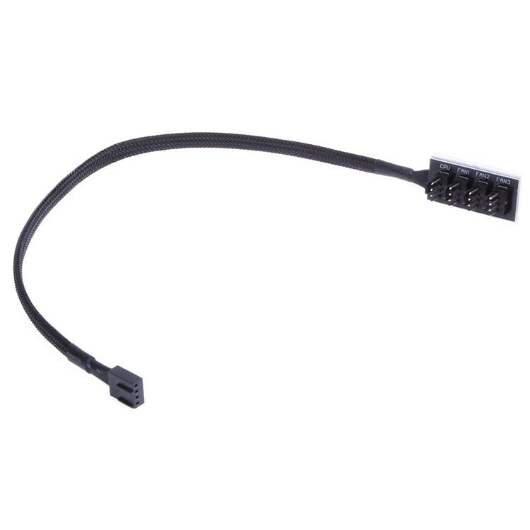 2-Port PWM Fan Hub for PC Chassis — Quiet & Efficient Cooling Control
