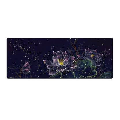 Spacious Desk Mouse Pad — Galaxy Tree Design