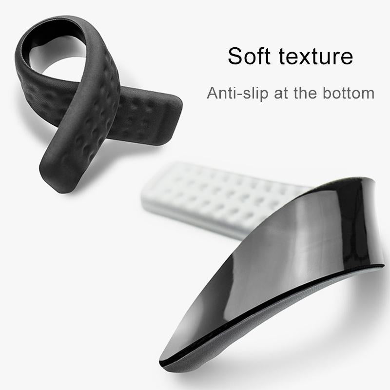 Memory Foam Keyboard Wrist Rest & Mouse Pad — Grey