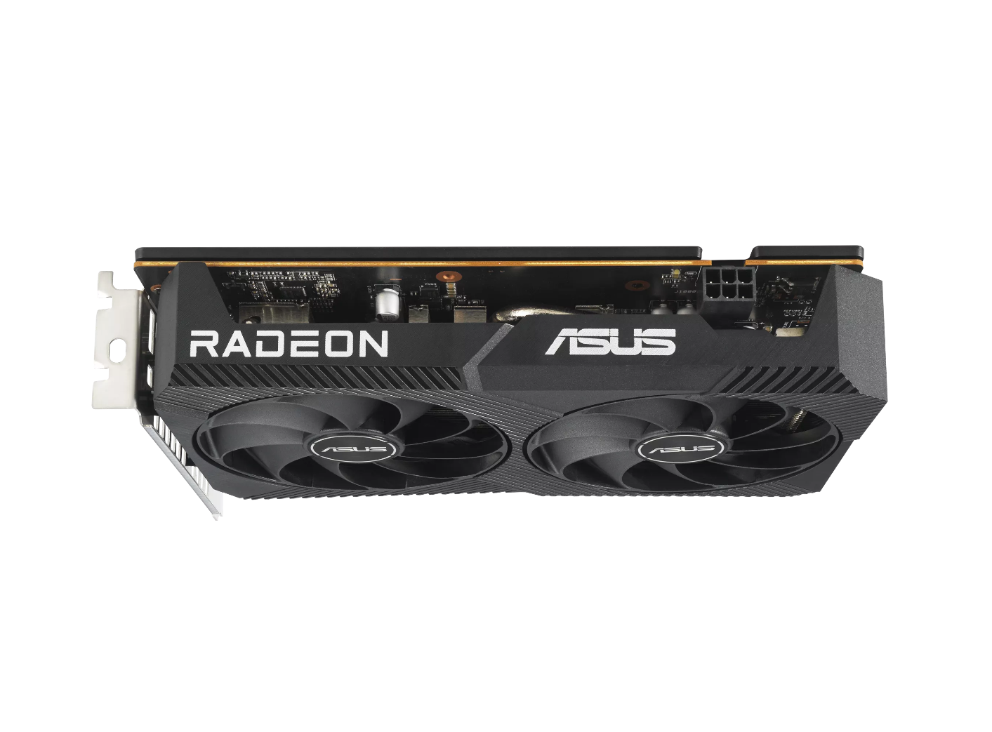 ASUS AMD Radeon DUAL-RX6500XT-O4G-V2  RX 6500 XT V2 OC Edition 4GB GDDR6 with two powerful Axial-tech fans and a 2-slot design