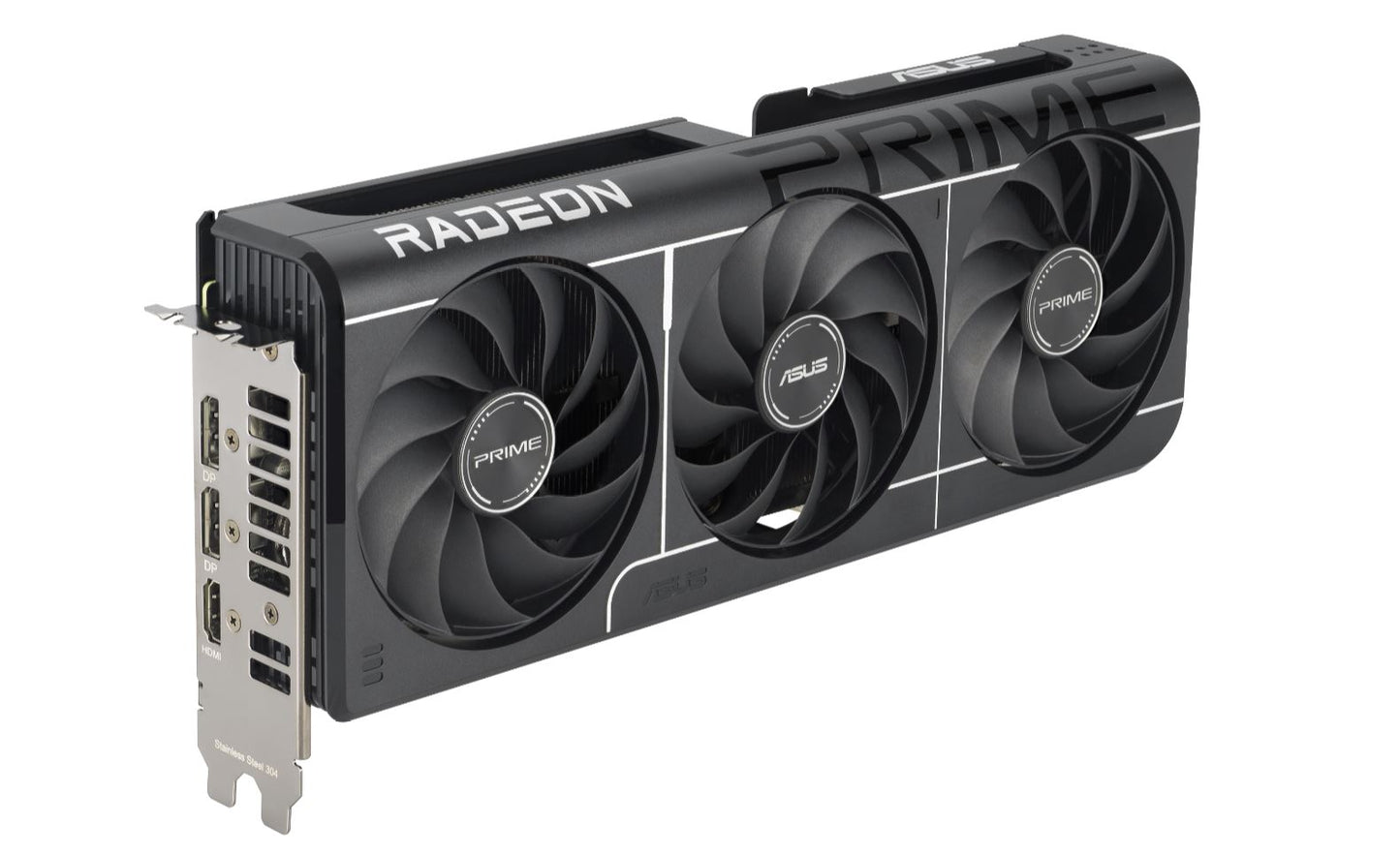 ASUS AMD Radeon PRIME-RX9060XT-O8G RX 9060 XT OC Edition, 8G GDDR6 128-bit, 2.5 Slot, Axial-Tech Fans, Dual BIOS, PCIe 5.0