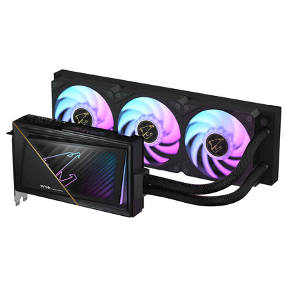 Gigabyte AORUS GeForce RTXâ„¢ 5080 XTREME WATERFORCE 16G, 2805 MHz, CUDA 10752, 30 Gbps, GDDR7, 256 bit, PCI-E 5.0, PSU 850W, HDMI 2.1b x1