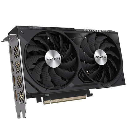 Gigabyte nVidia GeForce RTXâ„¢ 4060 Ti WINDFORCE OC 8G, 2550 MHz, CUDA 4352, 18 Gbps, GDDR6, 128 bit, PCI-E 4.0, PSU 500W,DisplayPort 1.4a*2 HDMI 2.1a*2