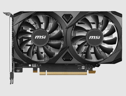 MSI nVidia GeForce RTXâ„¢ 3050 VENTUS 2X E 6G OC, Boost: 1492 MHz, CUDA 2304 Units, 6GB GDDR6, HDMIâ„¢ x 2