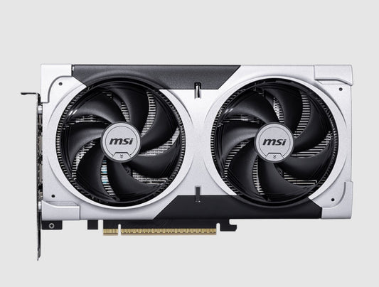 MSI nVidia GeForce RTXâ„¢ 5060 Ti 8G VENTUS 2X PLUS, PCI ExpressÂ® Gen 5 x16 (uses x8), Boost: 2572 MHz, CUDA 4608 Units, 8GB GDDR7, HDMIâ„¢ x 1