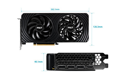 PALIT RTX5050 DUAL 8GB GDDR6 128bit 3-DP HDMI NE65050019P1-GB2070D