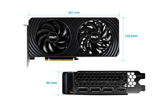 PALIT RTX5050 DUAL 8GB GDDR6 128bit 3-DP HDMI NE65050019P1-GB2070D