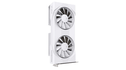 XFX Swift AMD Radeon RX 9060XT OC White Gaming Edition with 16GB GDDR6 HDMI 2xDP, AMD RDNAâ„¢ 4 (RX-96TSW16WBQ)