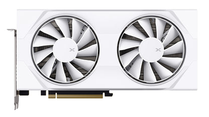 XFX Swift AMD Radeon RX 9060XT OC White Gaming Edition with 16GB GDDR6 HDMI 2xDP, AMD RDNAâ„¢ 4 (RX-96TSW16WBQ)