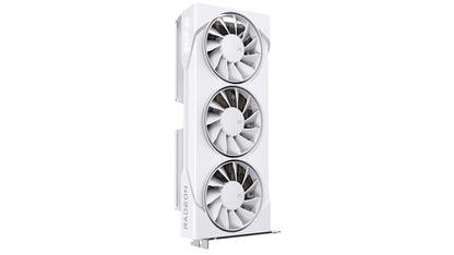 XFX Swift AMD Radeon RX 9060XT OC White Triple Fan Gaming Edition with 16GB GDDR6 HDMI 2xDP, AMD RDNAâ„¢ 4 (RX-96TS316W7)