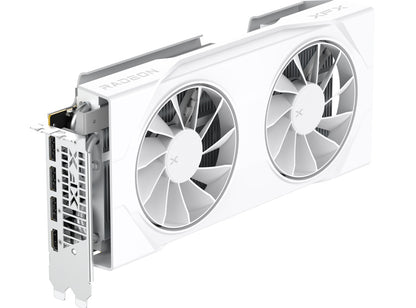 XFX Swift AMD Radeon RX 9070 OC White Dual Fan Gaming Edition with 16GB GDDR6 HDMI 3xDP, AMD RDNAâ„¢ 4 (RX-97SWFT2WQ)