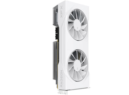 XFX Swift AMD Radeon RX 9070 OC White Dual Fan Gaming Edition with 16GB GDDR6 HDMI 3xDP, AMD RDNAâ„¢ 4 (RX-97SWFT2WQ)