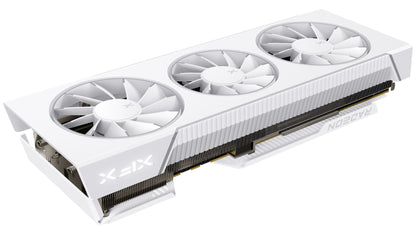 XFX Mercury AMD Radeon RX 9070XT OC White Magnetic Air Edition with RGB 16GB GDDR6 HDMI 3xDP, AMD RDNAâ„¢ 4 (RX-97TMARGW9)