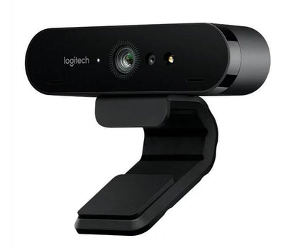 Logitech BRIO 4K Ultra HD Webcam — HDR, RightLight 3, 5x HD Zoom, Auto Focus, Infrared Sensor
