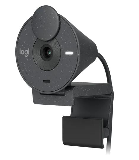 (LS) Logitech Brio 300 Full HD Webcam - Graphite