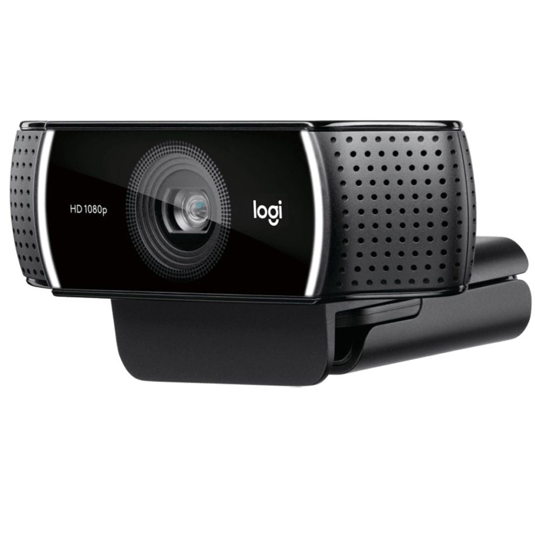 Logitech C922 Pro Stream Full HD Webcam 30fps at 1080p Autofocus Light Correctio