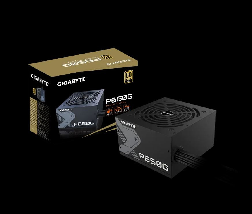 Gigabyte GP-P650G 650W ATX PSU Power Supply 80+  120mm 12V >100K Hrs image 3