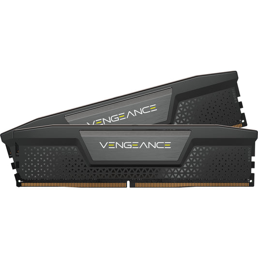 Corsair Vengeance 32GB (2x16GB) DDR5 UDIMM 5200Mhz C40 1.25V Black Desktop PC Ga image 0