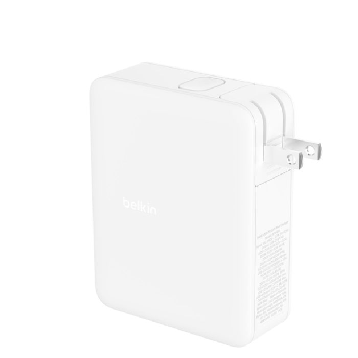 Belkin BoostCharge Pro 140W 4-Port GaN Wall Charger - White(WCH014BTWH-V3), 4 x image 1