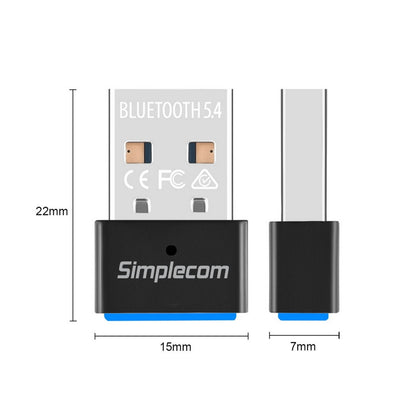 Simplecom NB540 USB Bluetooth 5.4 Adapter Wireless Dongle image 1