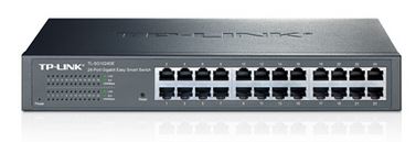 TP-Link TL-SG1024DE 24-Port Gigabit Desktop/Rackmount Easy Smart Switch energy-e image 0