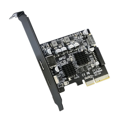 Simplecom EC315 PCIe x4 to 4-Port USB 3.2 Gen II 10Gbps Type-C and Type-A with F image 2