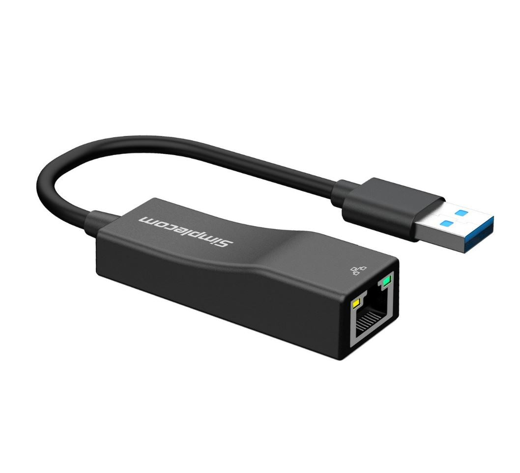 Simplecom NU302 SuperSpeed USB 3.0 to RJ45 Gigabit 1000Mbps Ethernet Network Ada image 1