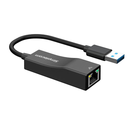 Simplecom NU302 SuperSpeed USB 3.0 to RJ45 Gigabit 1000Mbps Ethernet Network Ada image 1