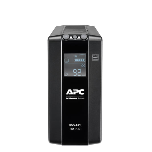 APC Back-UPS Pro 900VA/540W Line Interactive UPS, Tower, 230V/10A Input, 6x IEC image 1