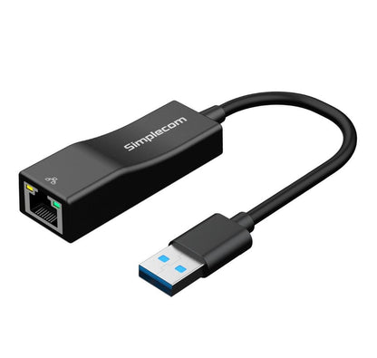 Simplecom NU302 SuperSpeed USB 3.0 to RJ45 Gigabit 1000Mbps Ethernet Network Ada image 0