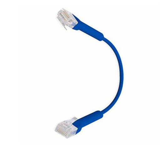 Ubiquiti UniFi Patch Cable Single Unit, 2m, Blue, End Bendable to 90 Degree, RJ4 image 1