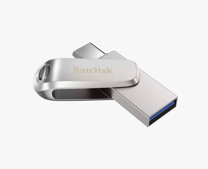 SanDisk SDDDC4 1TB, Metal, USB 3.2 Gen 1 Type C reversible connector, Swivel Des image 1